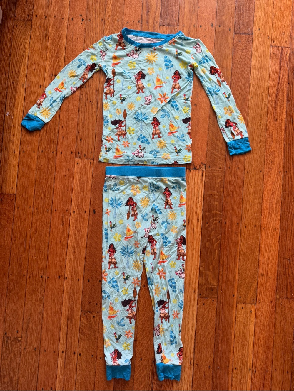 Little Sleepies Disney Moana 3t 2 piece set